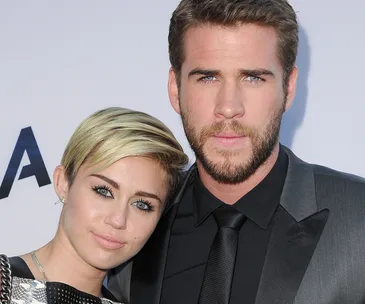 Miley Cyrus and Liam Hemsworth