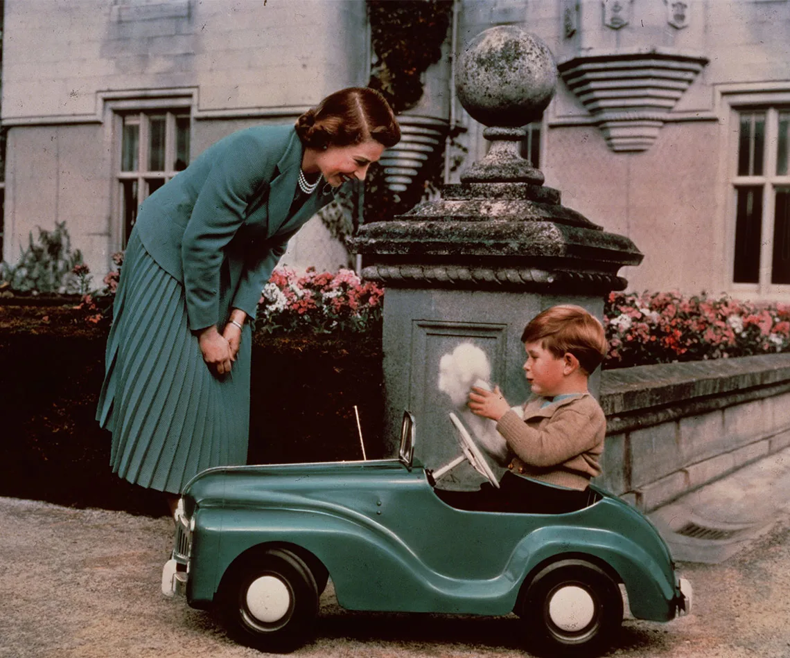 Prince Charles and The Queen