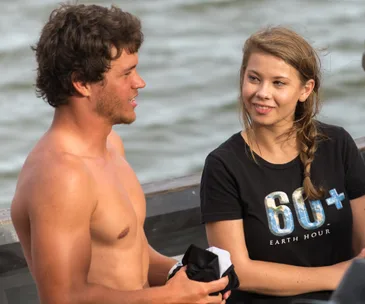 Bindi Irwin and Chandler Powell