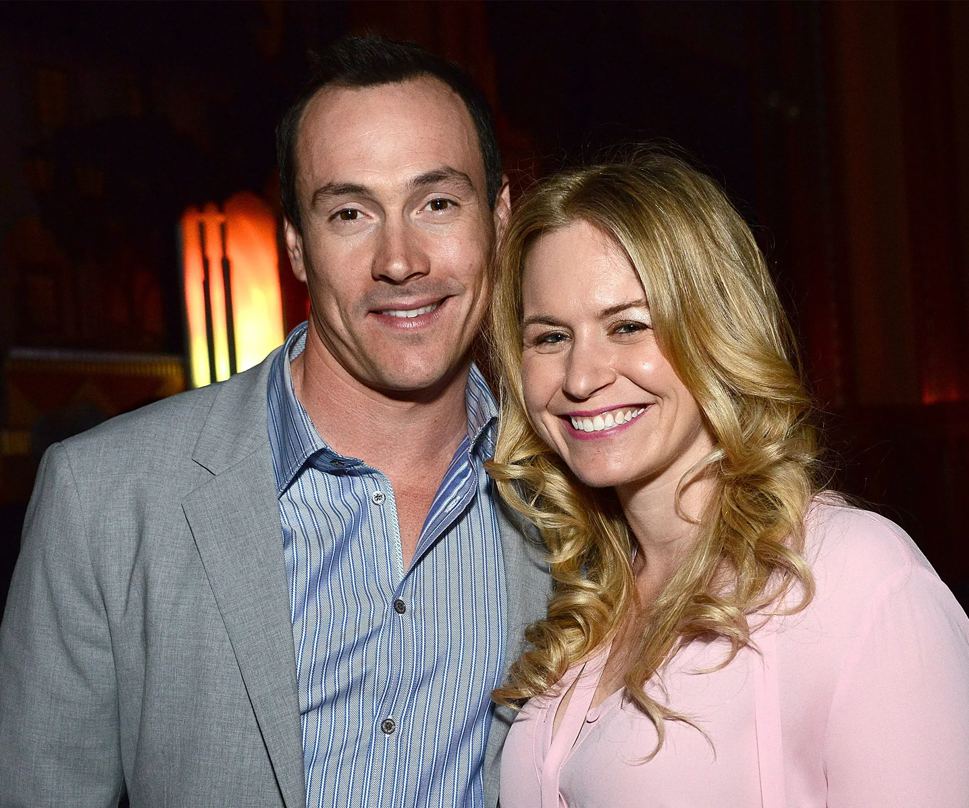 Chris Klein and wife Laina