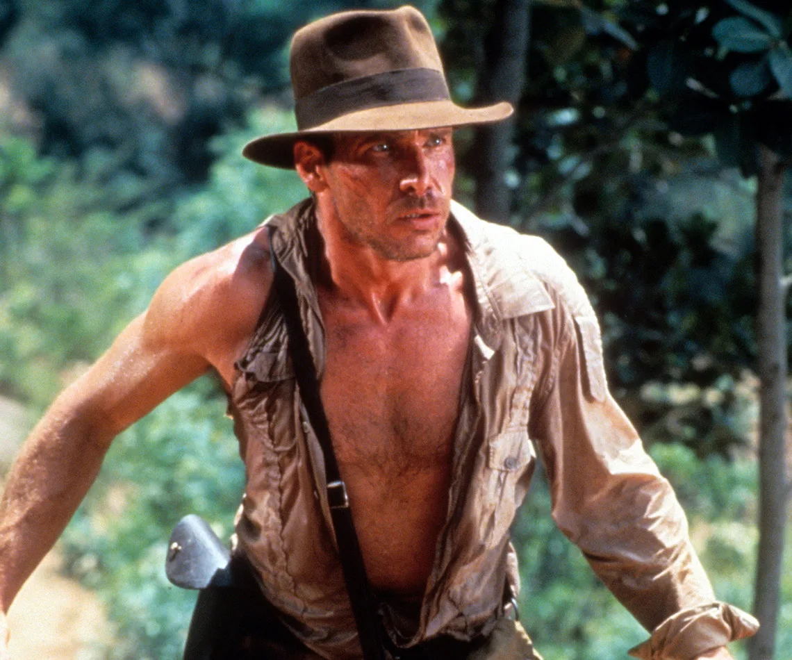 Harrison Ford as Indiana Jones