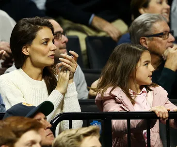 Katie Holmes and Suri Cruise 