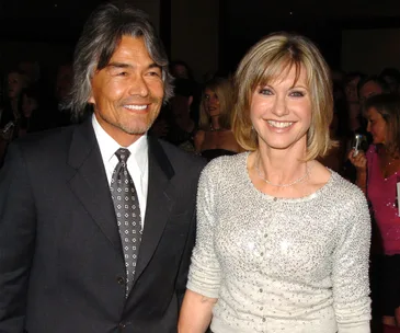 Olivia Newton John and Patrick McDermott