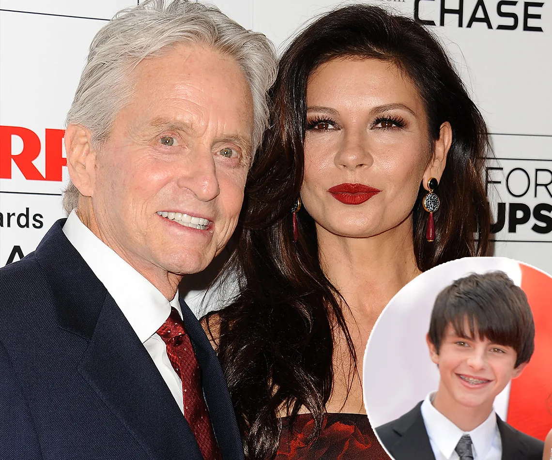 Michael Douglas Catherine Zeta-Jones Dylan Douglas