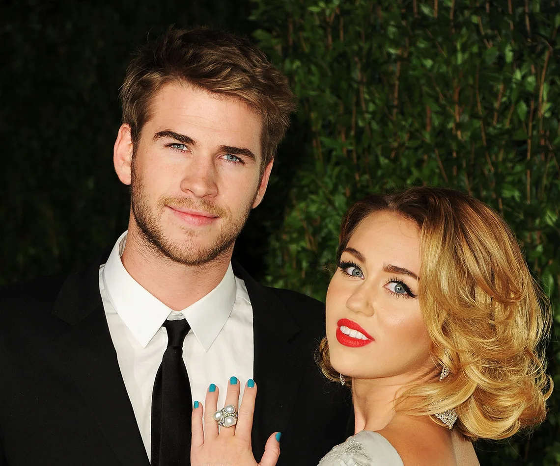 Miley Cyrus and Liam Hemsworth