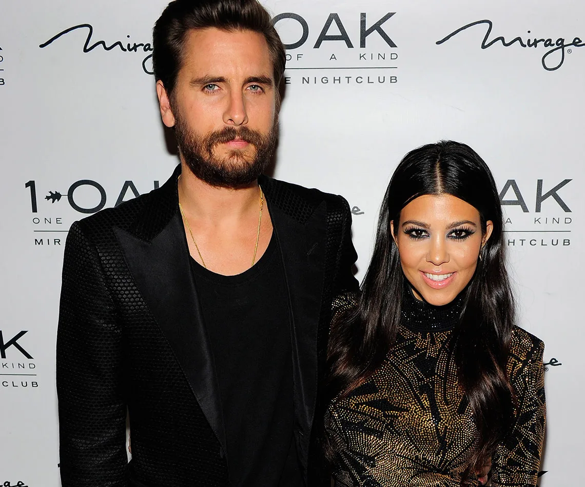 Scott Disick Kourtney Kardashian