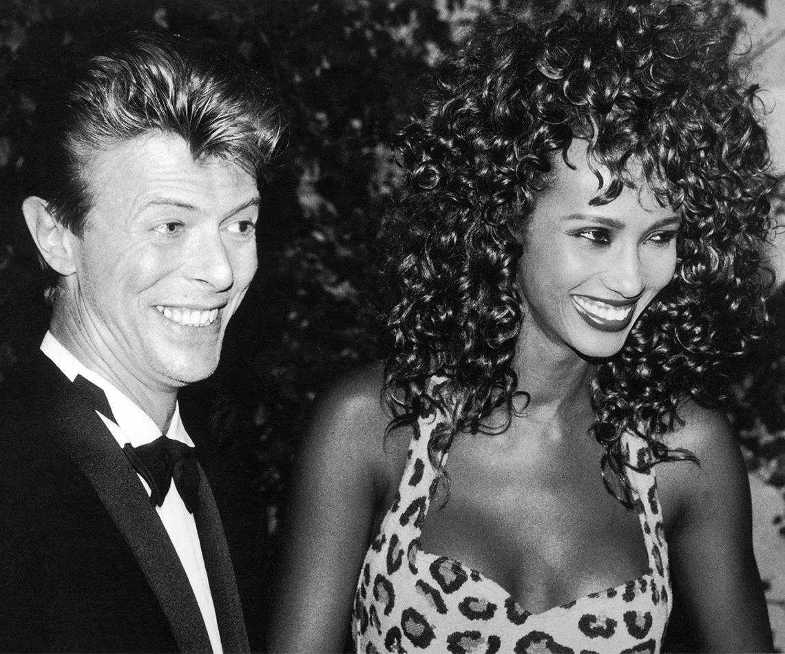 David Bowie and Iman