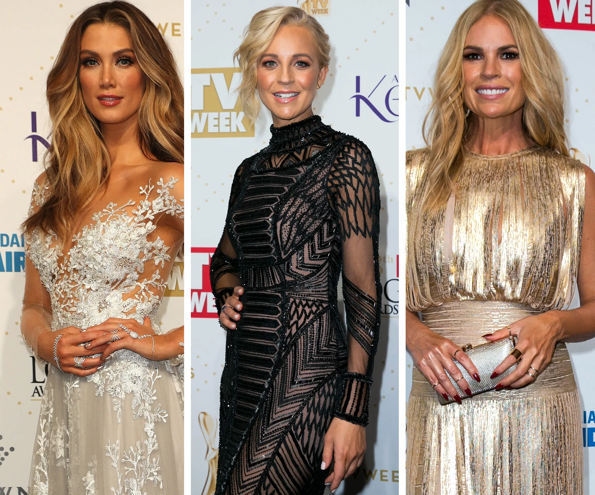 Delta Goodrem, Sonia Kruger, Carrie Bickmore