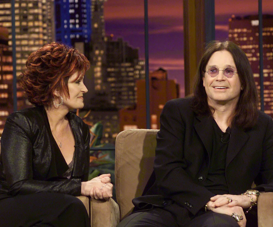 Sharon and Ozzy Osbourne