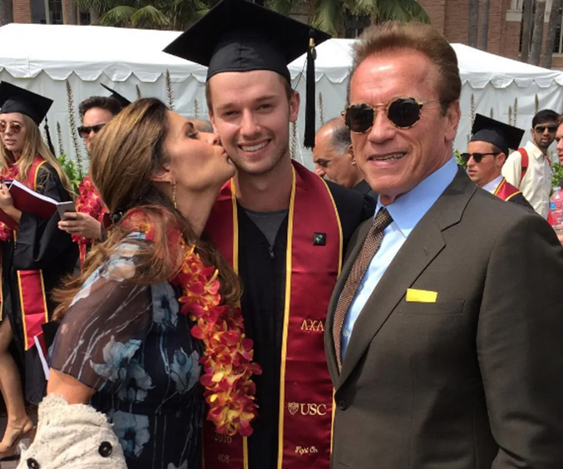 Maria Shriver and Arnold Schwarzenegger