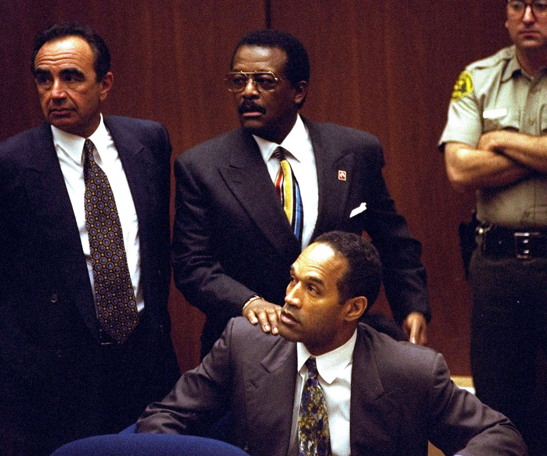 OJ Simpson and Rob Shapiro