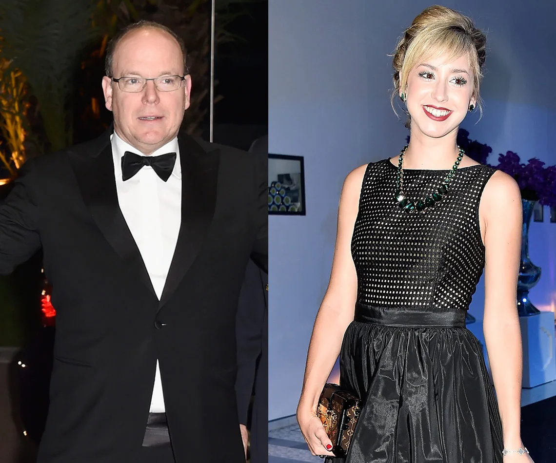 Prince Albert of Monaco and Jazmin Grace Grimaldi