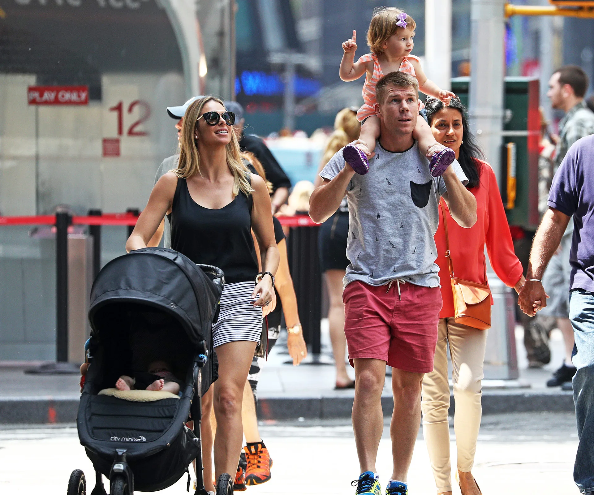 David and Candice Warner