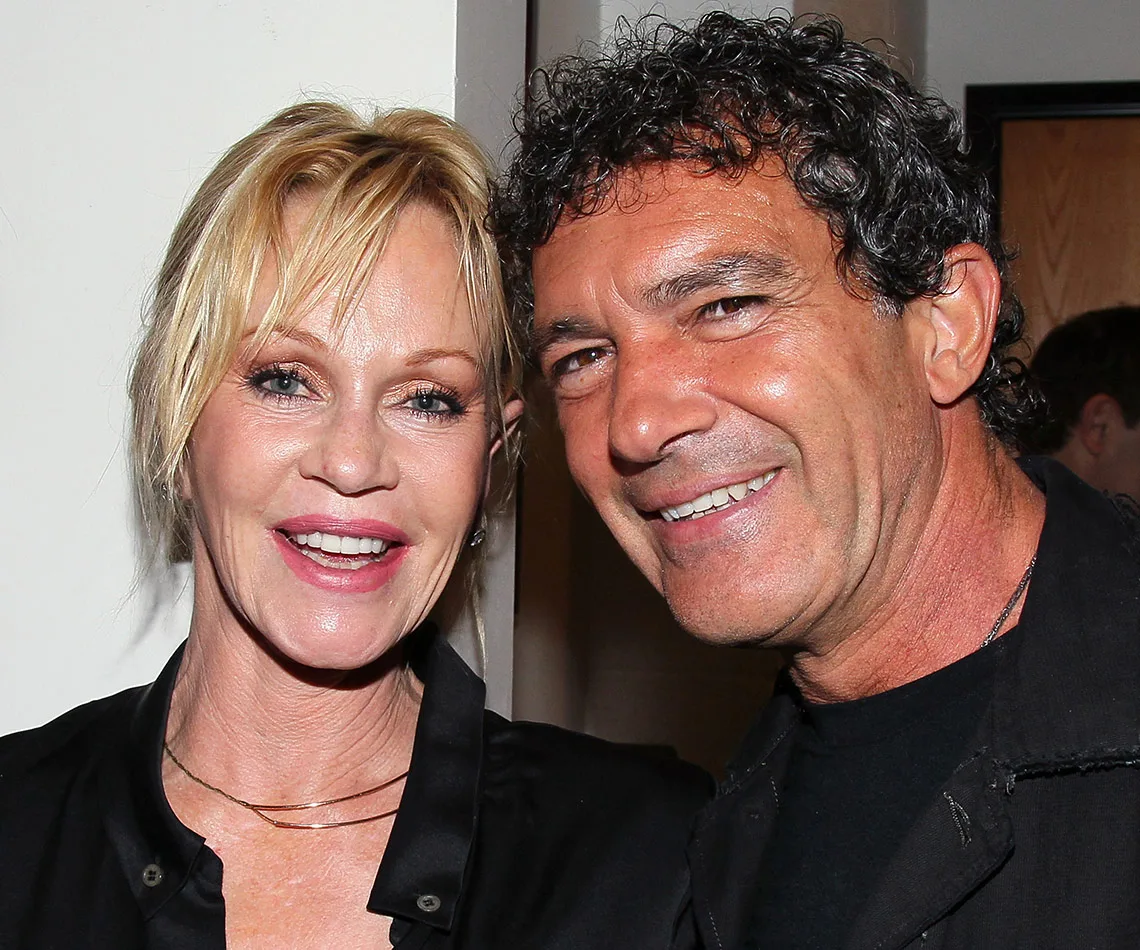 Melanie Griffith and Antonio Banderas