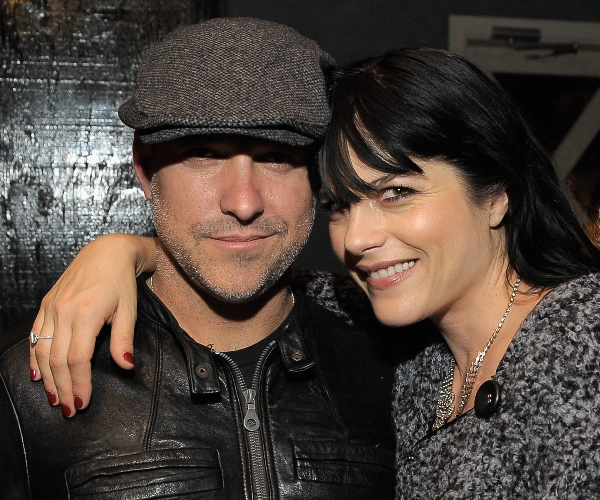 Jason Bleick and Selma Blair