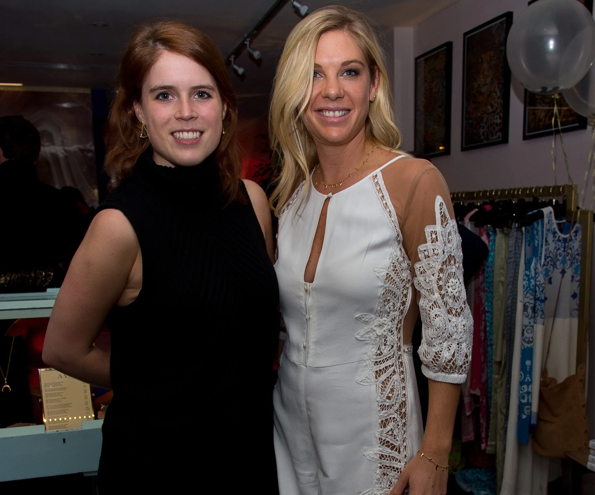 Princess Eugenie and Chelsy Davy