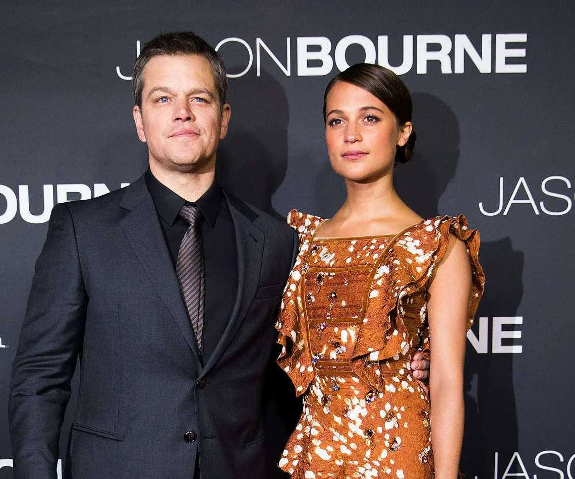 Matt Damon Alicia Vikander