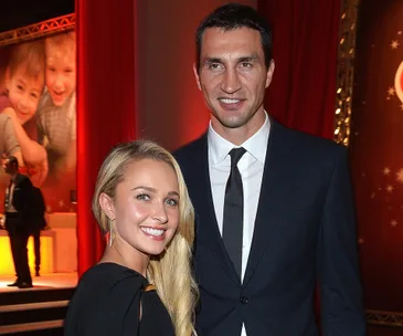 Hayden Panettiere and Wladimir Klitschko