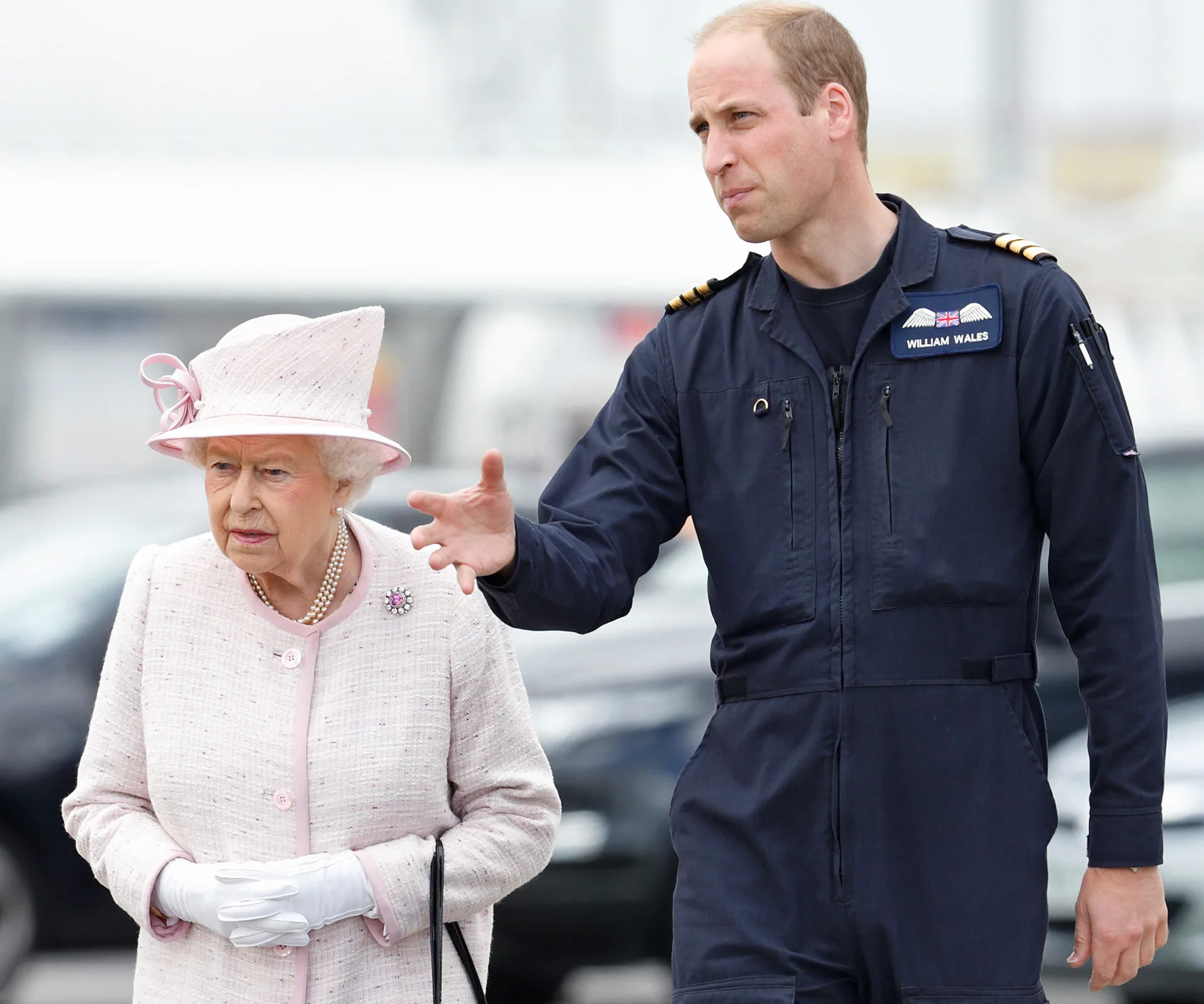 Queen Elizabeth Prince William