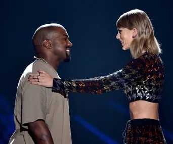 Kanye West and Taylor Swift