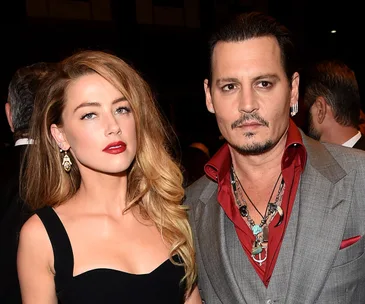 Amber Heard and Johnny Depp