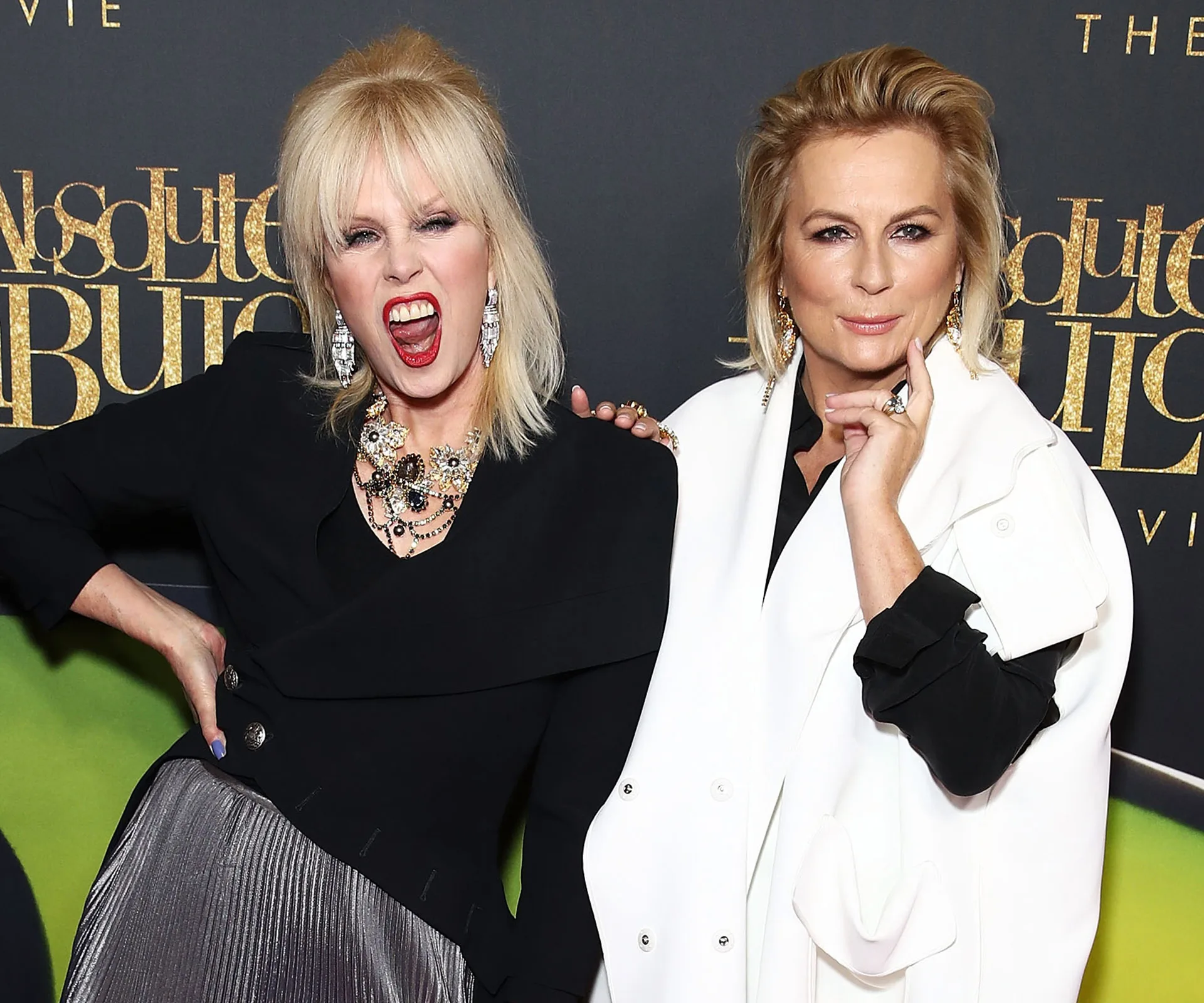 Joanna Lumley and Jennifer Saunders