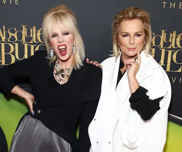 Joanna Lumley and Jennifer Saunders