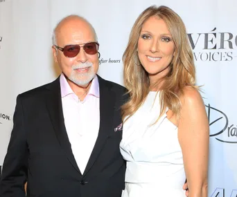 Celine Dion and Rene Angelil