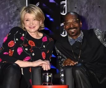 Snoop Dogg and Martha Stewart
