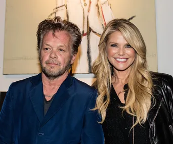 Christie Brinkley and John Mellencamp