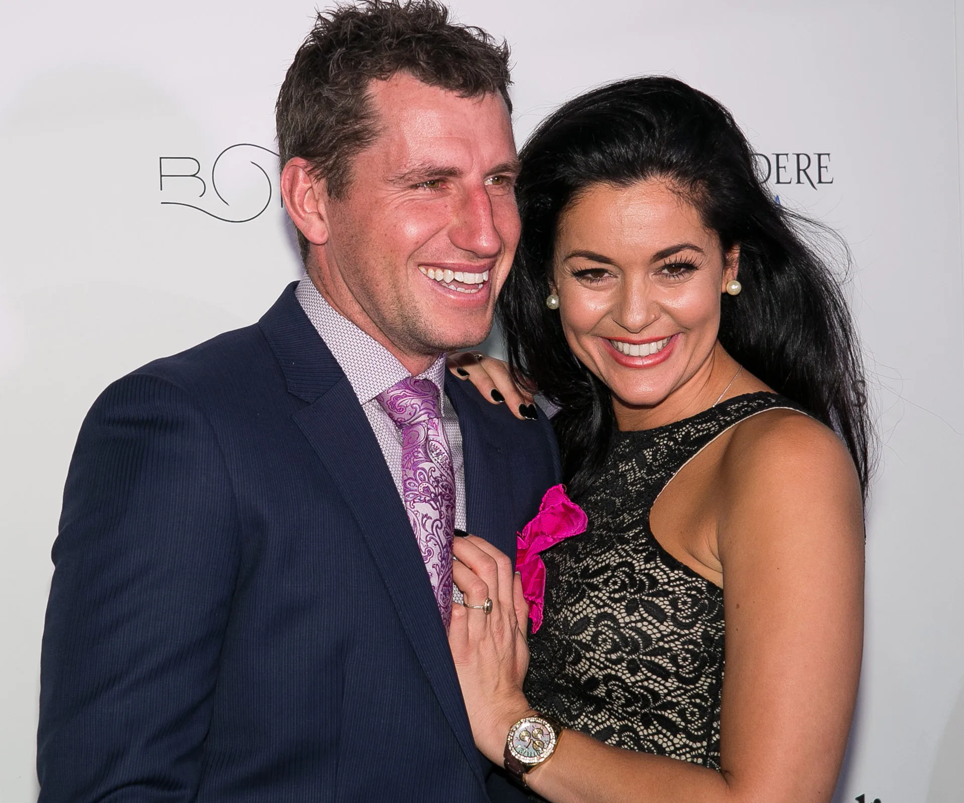 Christie Jordee and Mark Hughes