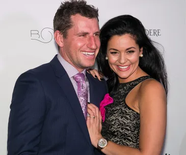 Christie Jordee and Mark Hughes