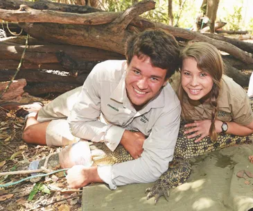 Bindi Irwin and Chandler Powell