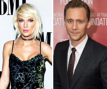 Taylor Swift and Tom Hiddleston