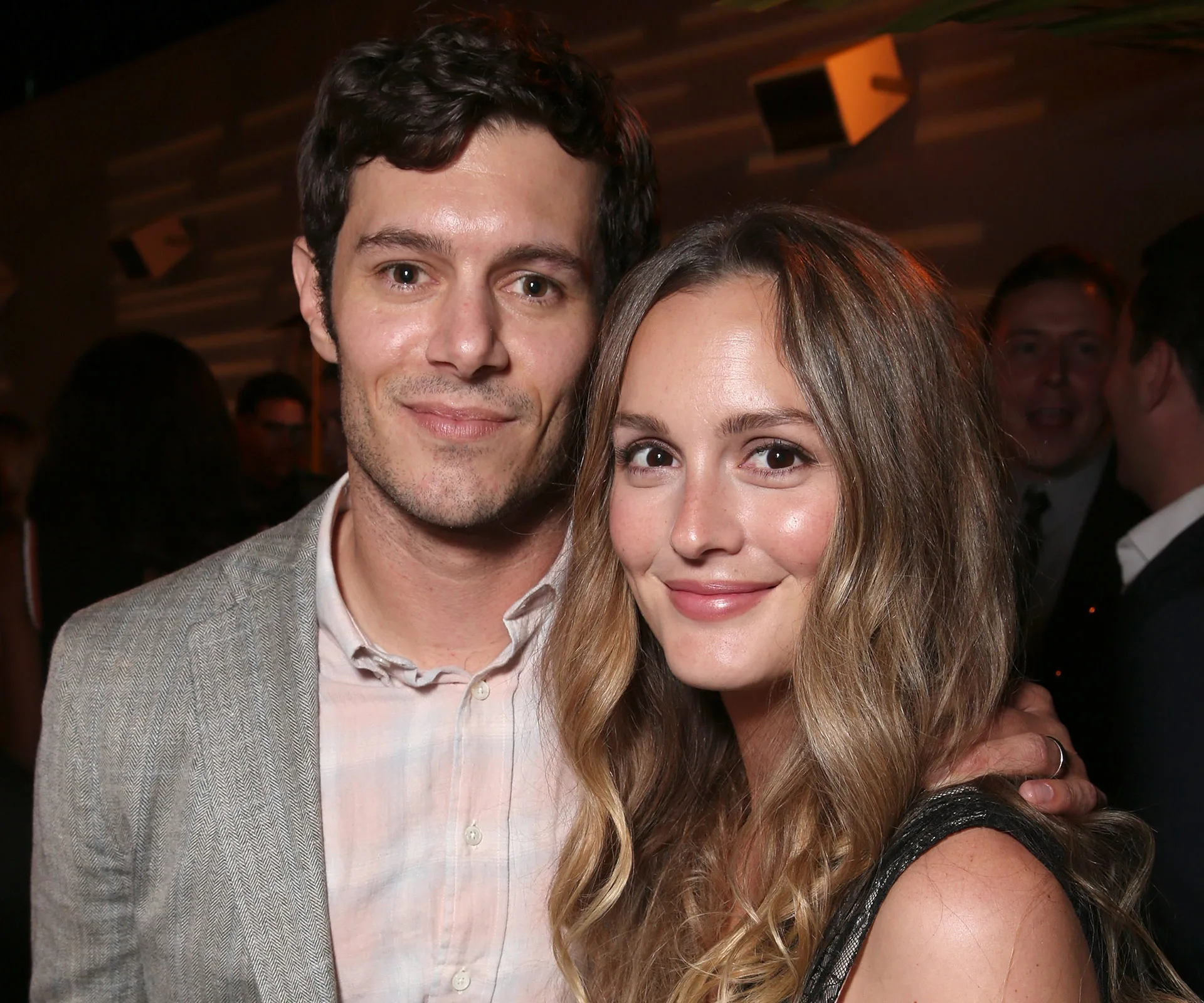 Leighton Meester and Adam Brody