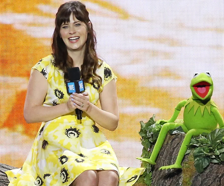 Zooey Deschanel Kermit
