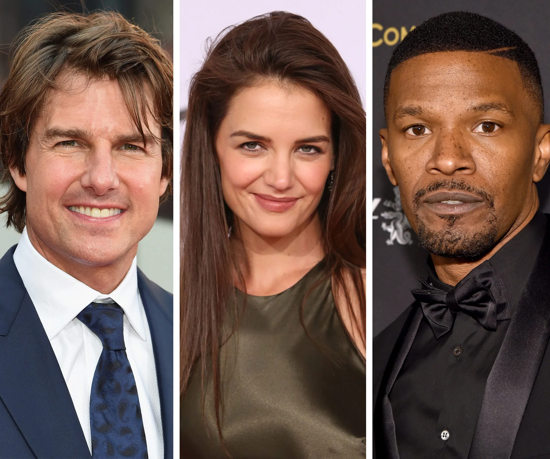 Tom Cruise, Katie Holmes, Jamie Foxx