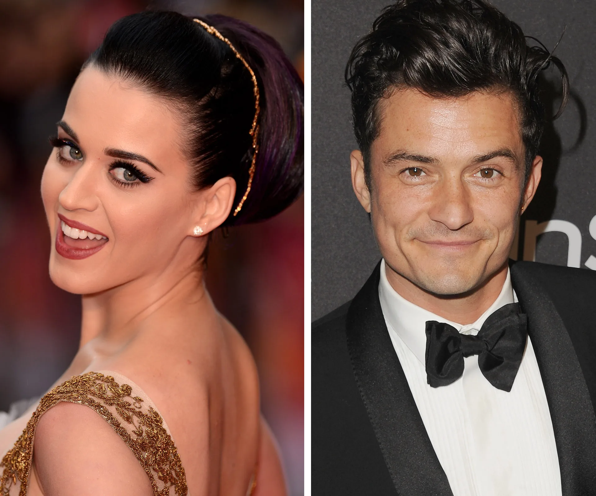 Katy Perry and Orlando Bloom