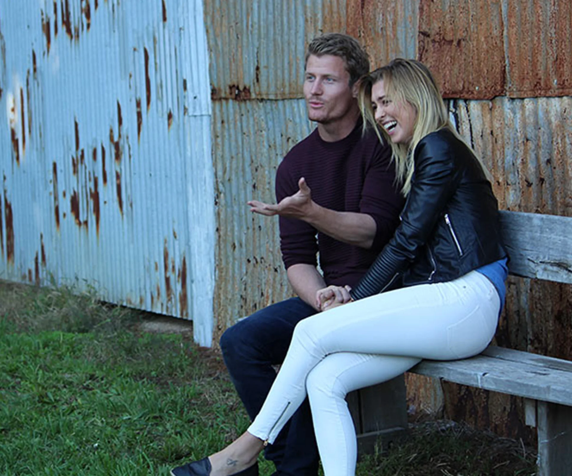 Richie Strahan and Alex Nation