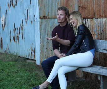 Richie Strahan and Alex Nation