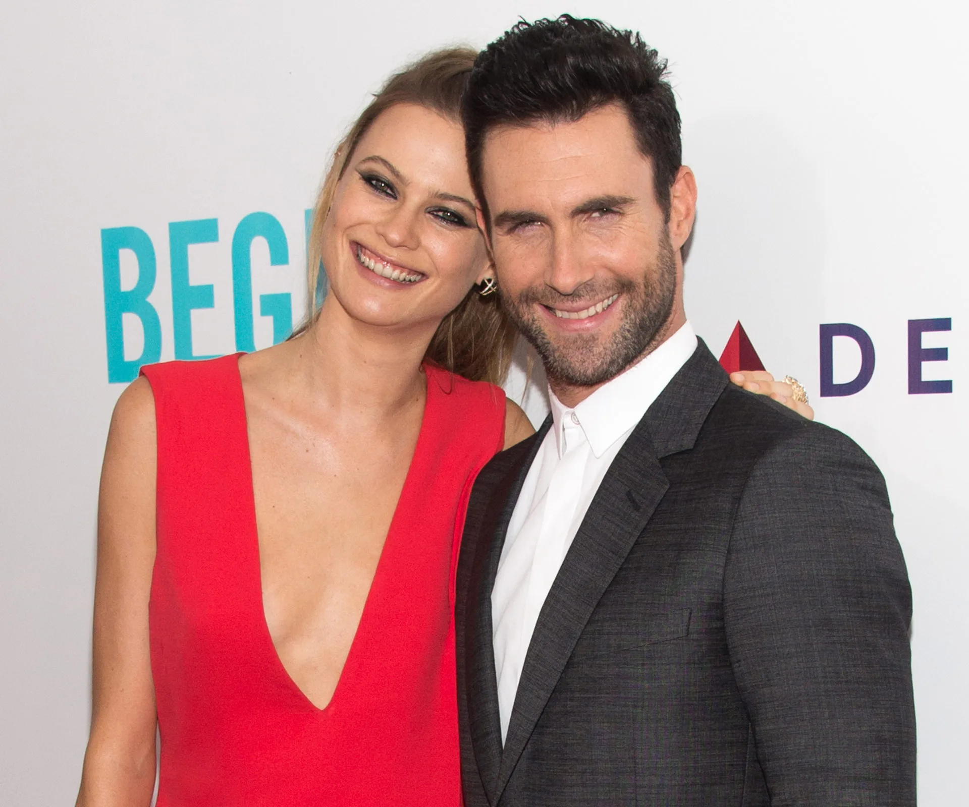 Adam Levine Behati Prinsloo