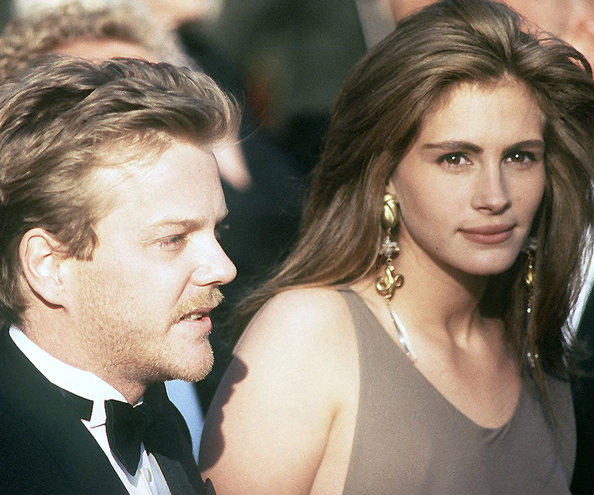 Kiefer Sutherland and Julia Roberts