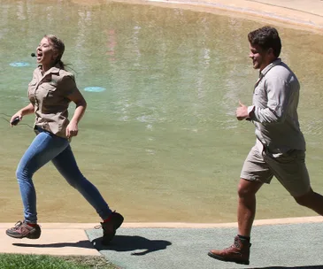 Bindi Irwin and Chandler Powell 