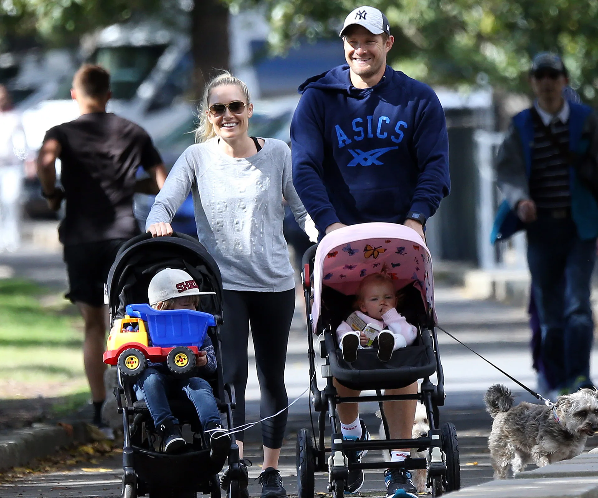 Shane Watson, Lee Furlong, Will and Matilda