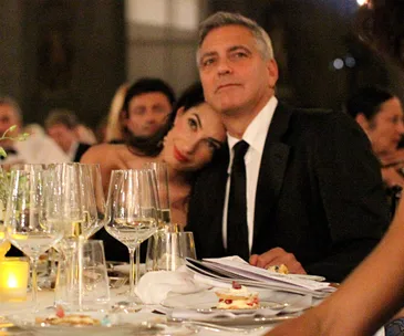 George and Amal Clooney