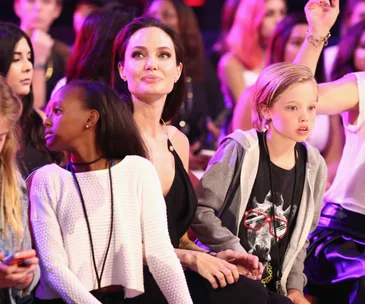 Angelina Jolie Zahara Jolie-Pitt Shiloh Jolie-Pitt