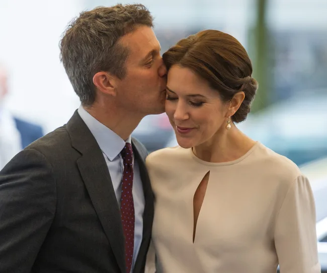 Crown Princess Mary and husband Prince Frederik