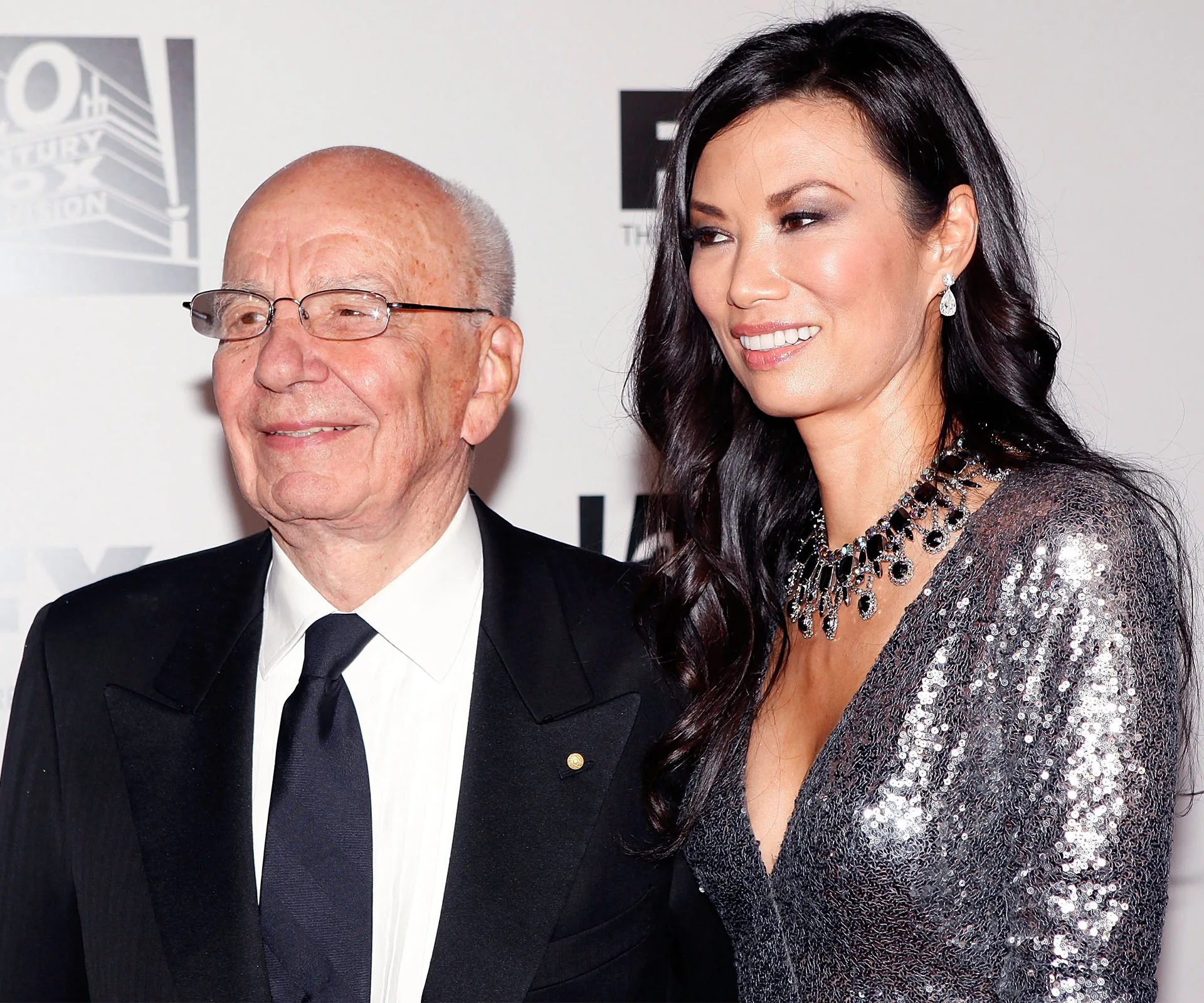 Wendi and Rupert Murdoch