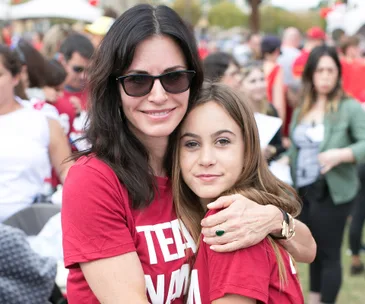 Courteney Cox and Coco Arquette
