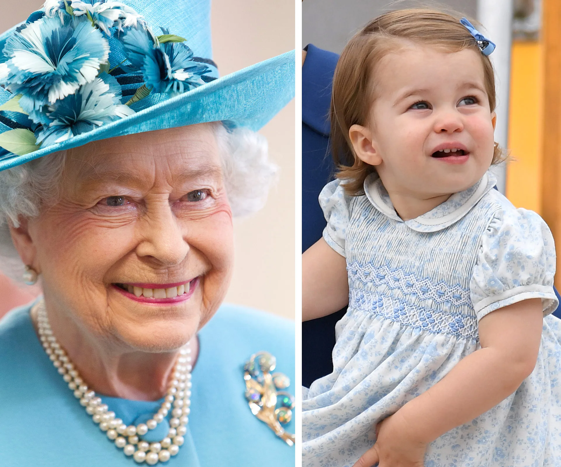 The Queen and Princess Charlotte